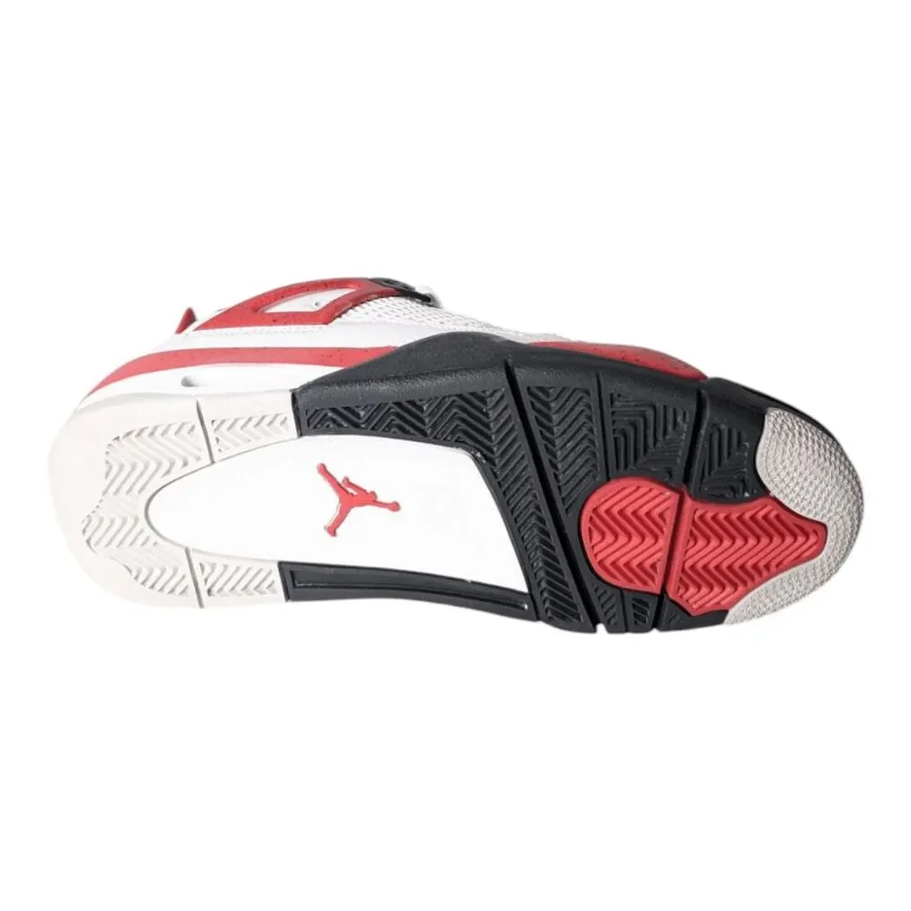 NIKE Air Jordan 4 Retro 'Red Cement' Sneakers Size 7Y/W8.5
